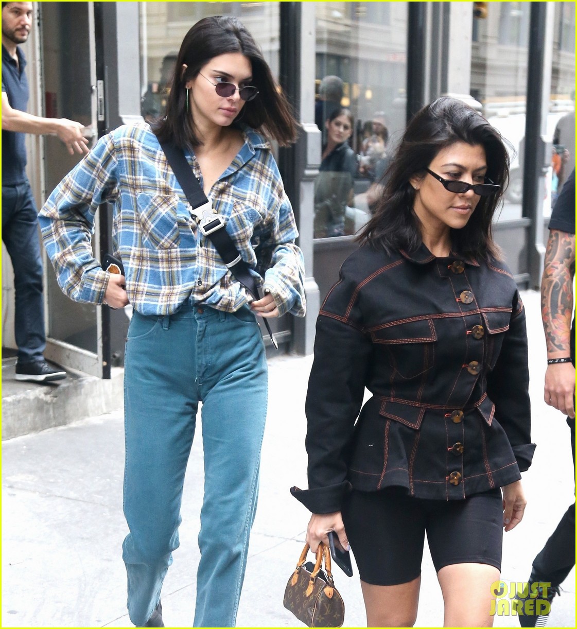 Kendall Jenner & Kourtney Kardashian Spend Time Together in New York