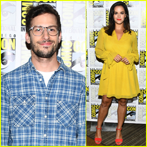 Andy Samberg & Melissa Fumero Bring 'Brooklyn Nine Nine' to Comic-Con 2019!