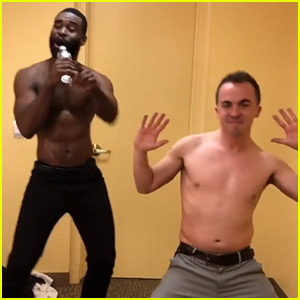 Frankie Muniz Has His 'Magic Mike' Moment with Shirtless Dance Video!
